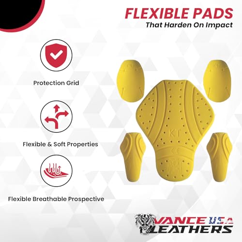 Level 2 Certified Back Shoulder and Elbow Armor Pads P28164