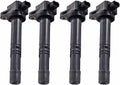 4pcs Ignition Coil Pack Compatible With Honda Acura 2008-2015 2.4L L4 E260436