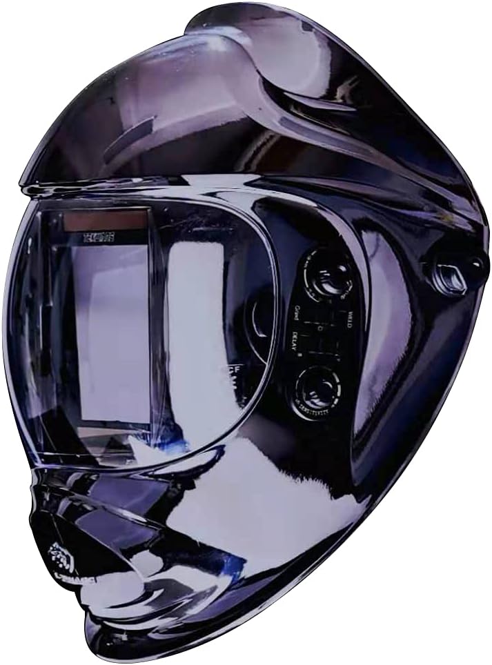Auto Darkening Welding Helmet with Ultra Large Viewing Screen, 4 Arc Sensor, 1/1/1/2 Optical Clarity, Pack of 2 S16384