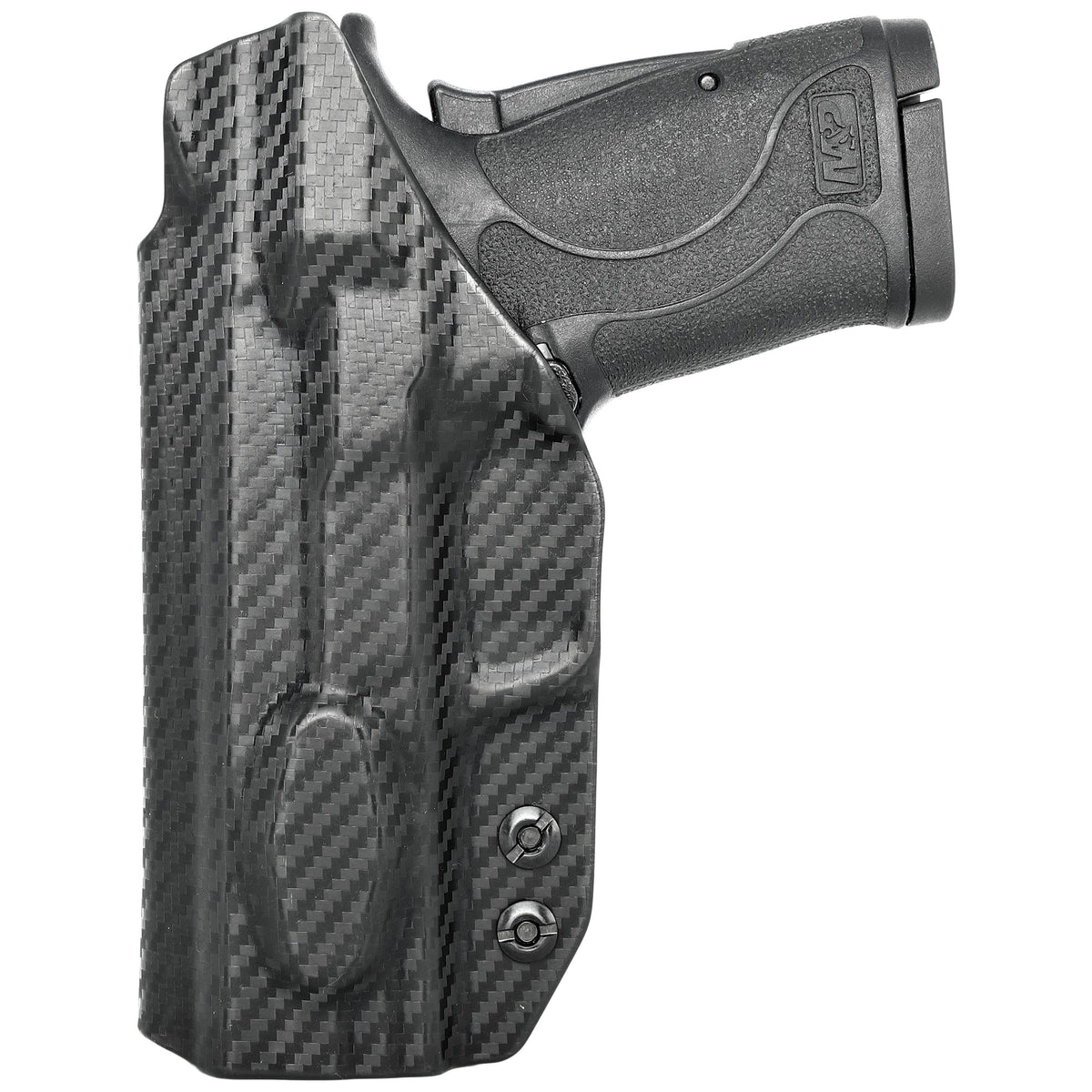 Tuckable IWB Kydex Holster Carbon Fiber Black Right Hand F746789