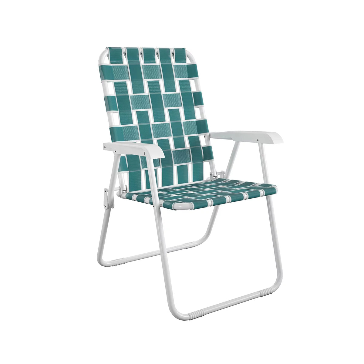 Folding Lawn Chairs 2-Pack Teal E1755