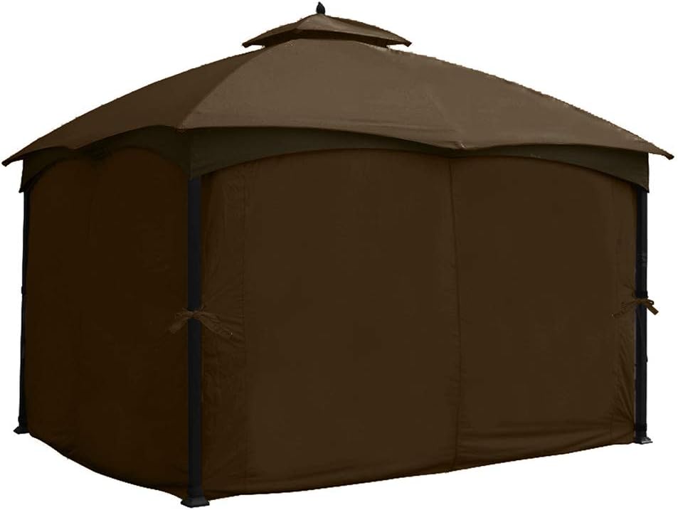 10' x 12' Gazebo Privacy Curtain Set (Beige) A439401