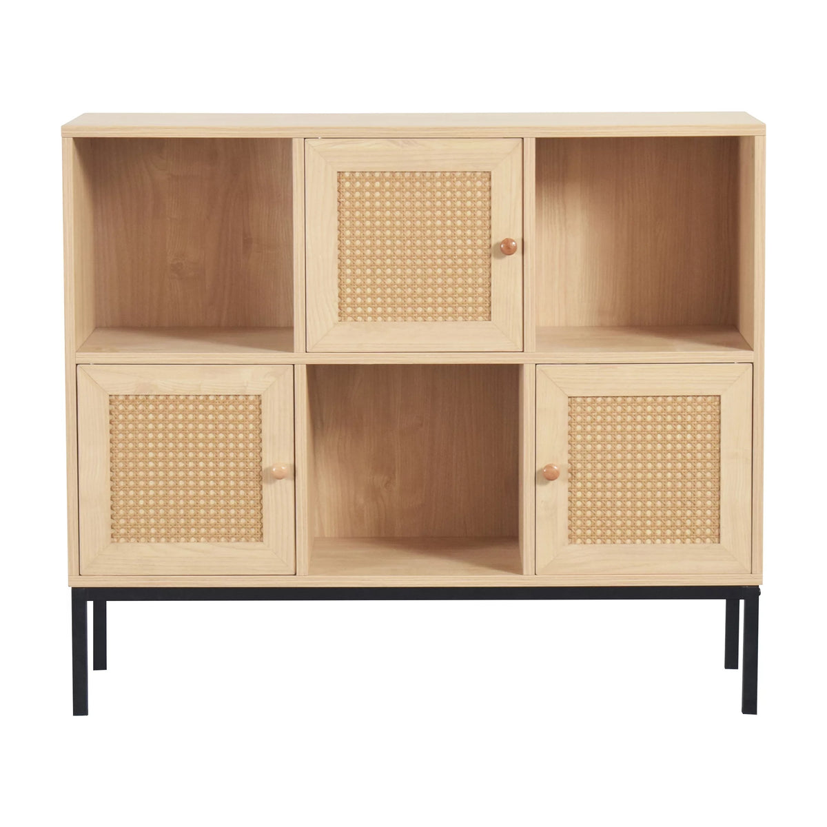 Cube Organizer Display Shelf with 3 Drawers M8921