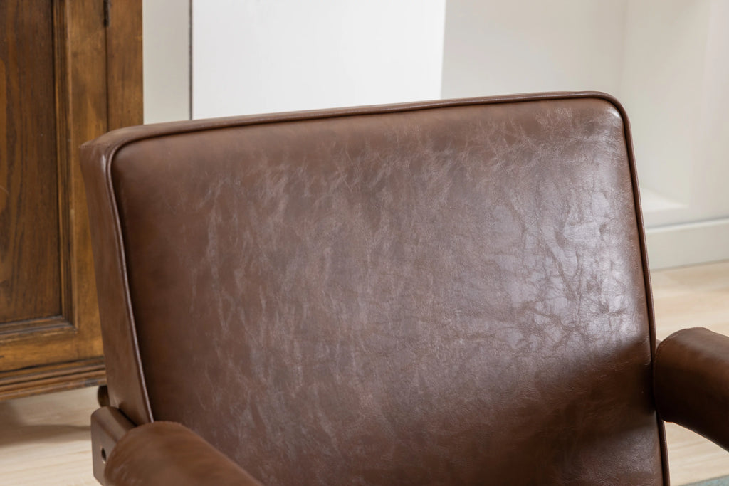 Leisure Chair with Solid Wood Armrest and Feet R520