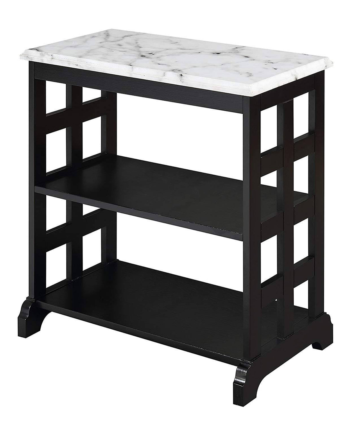Black Chairside Table D4827