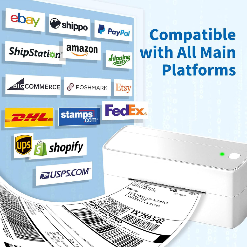 Bluetooth Thermal Label Printer T333