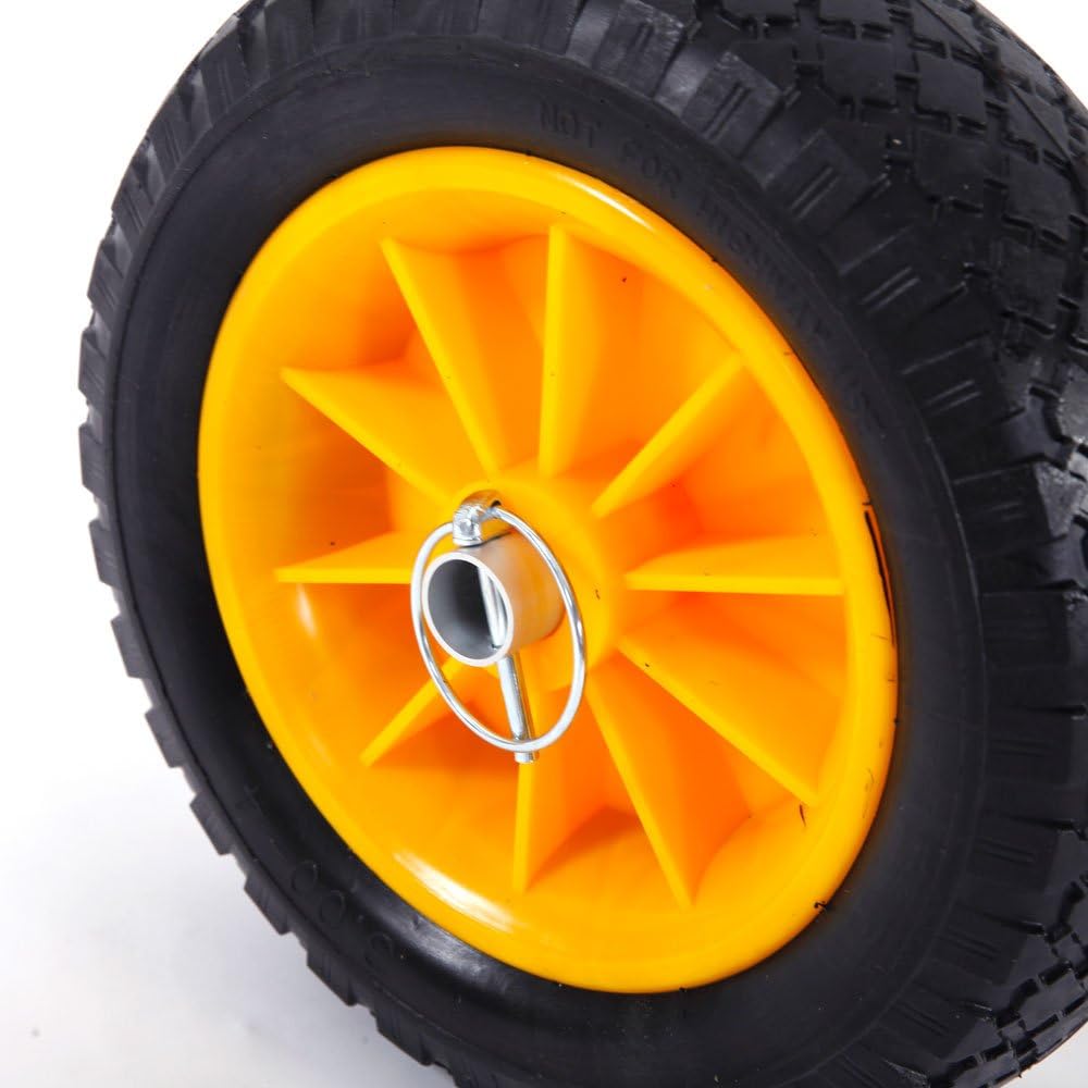 1.5MM Aluminum Alloy Canoeing Trailer Cart Silver E84183