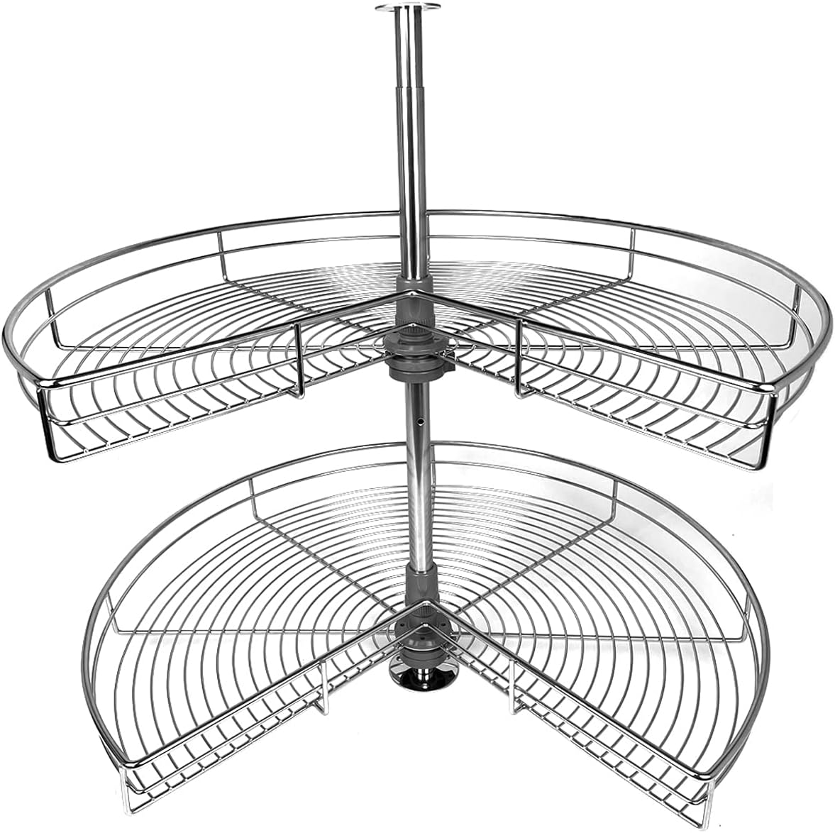 Stainless Steel Lazy Susan Turntable Replacement Shelf, 24 Inch M3397