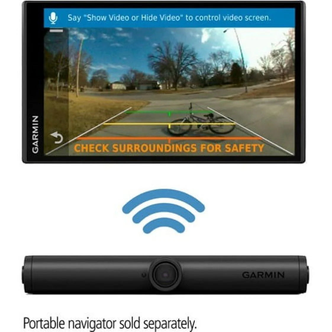 Wireless Backup Camera with License Plate Mount G51014
