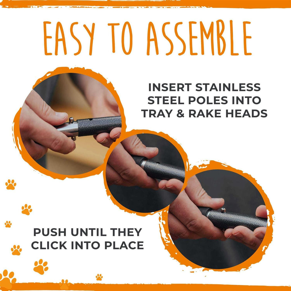 Dog Pooper Scooper and Rake Set F2627