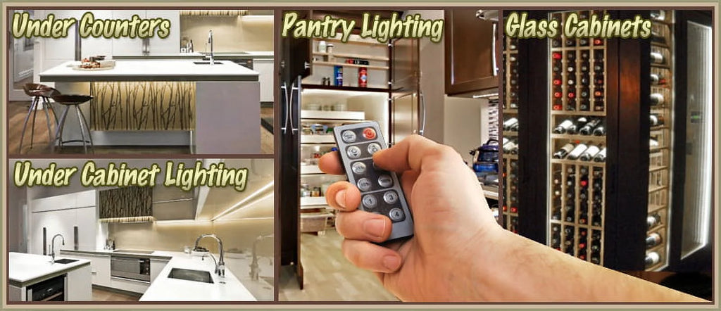 32.8 ft Warm White LED Strip Lighting Kit K9532