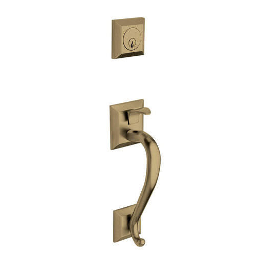 Satin Nickel Left-Handed Full-Dummy Handleset W47166