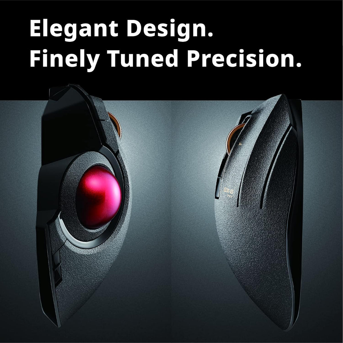 Black 8-Button Thumb-Operated Trackball Mouse, Pack of 2 J85023