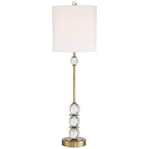 Modern Art Deco Buffet Table Lamp with USB Dimmer Cord K97770