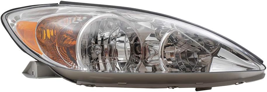 Halogen Headlights Set with Chrome Bezels T7851