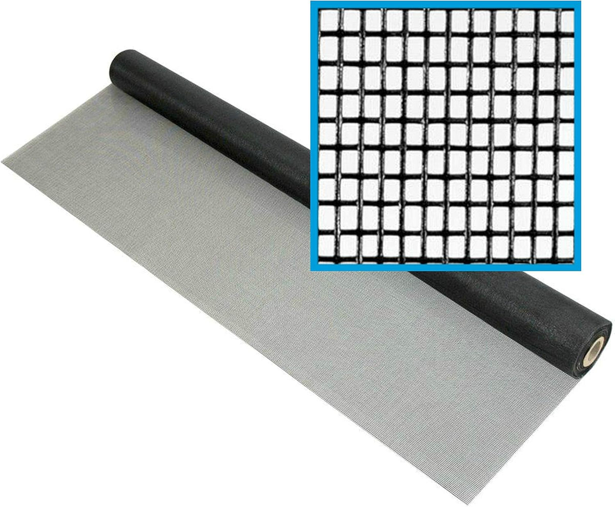 Charcoal Fiberglass Screen Roll 48 inch x 100 feet N776586