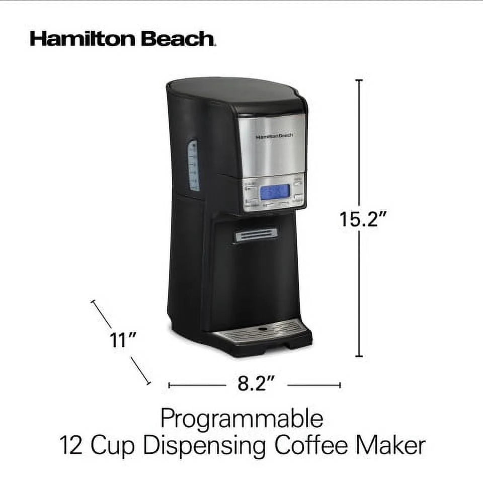 12-Cup Stainless Steel Coffeemaker W896