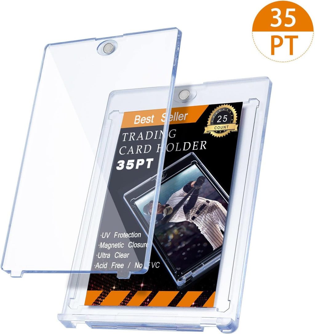 10 Pc Magnetic Card Holder Clear Display Card Protector G119