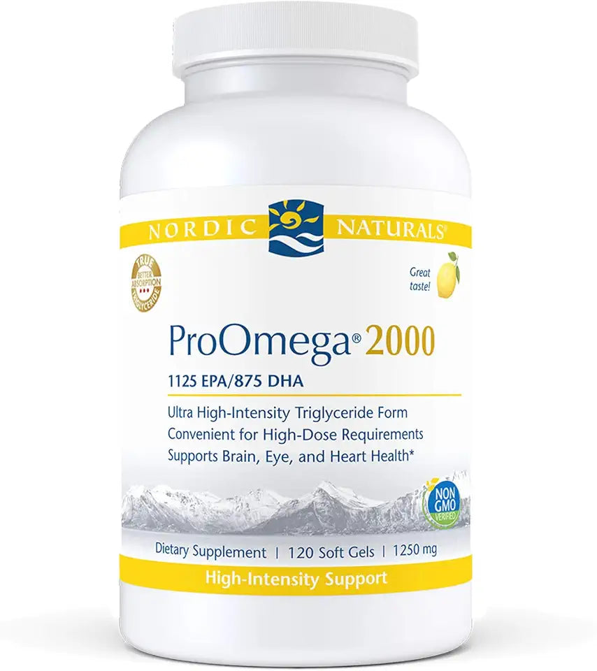 120 Soft Gels 2150 mg Omega-3 Lemon Flavor Fish Oil W638625