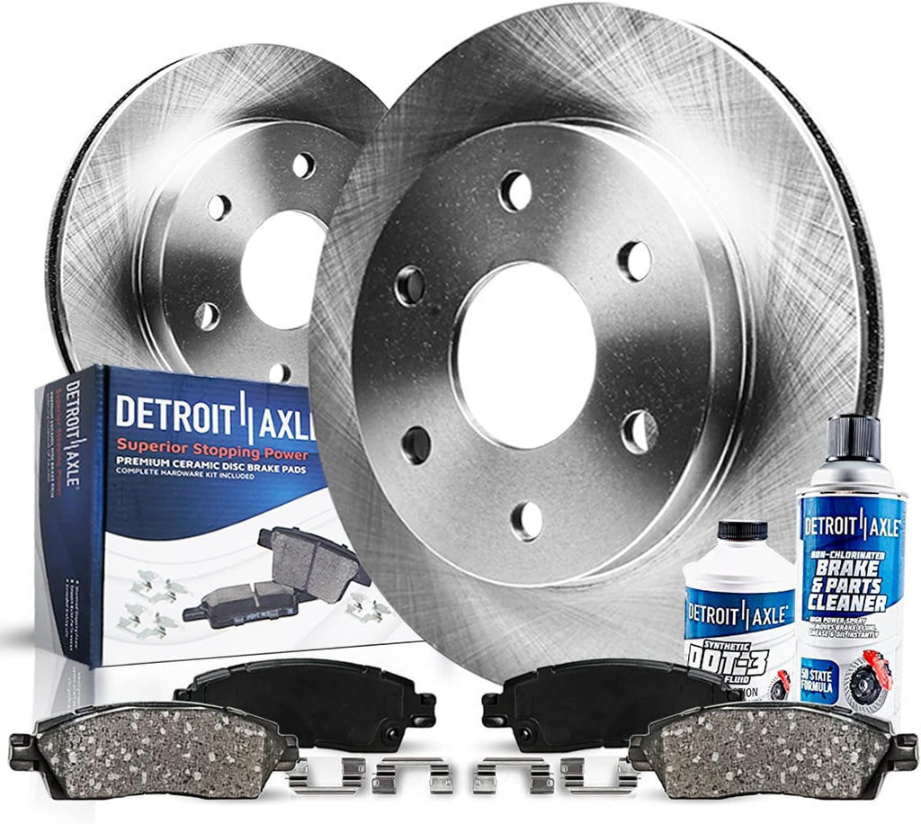 Front Rotors + Brake Pads 6pc Set O623