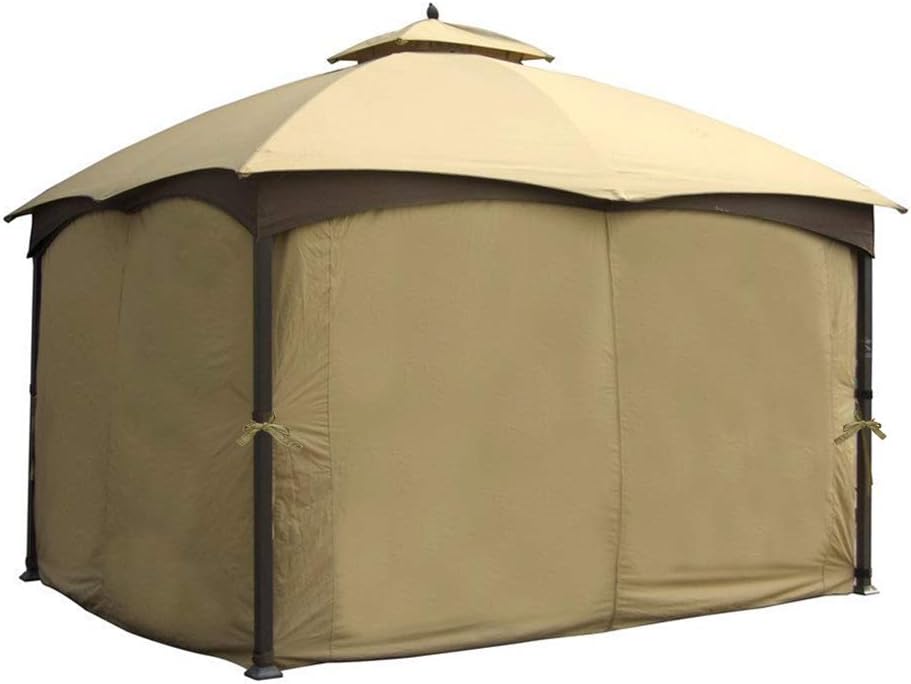 10' x 12' Gazebo Privacy Curtain Set (Beige) A439401