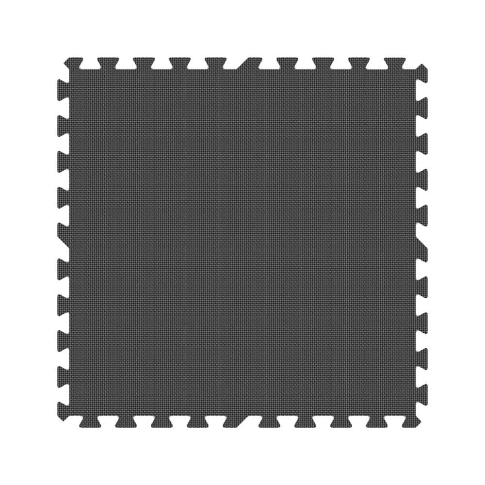 Grey Eva Foam Rubber Interlocking Floor Set W51607