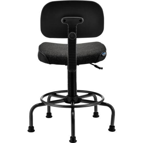 Fabric Desk Stool Black T62815