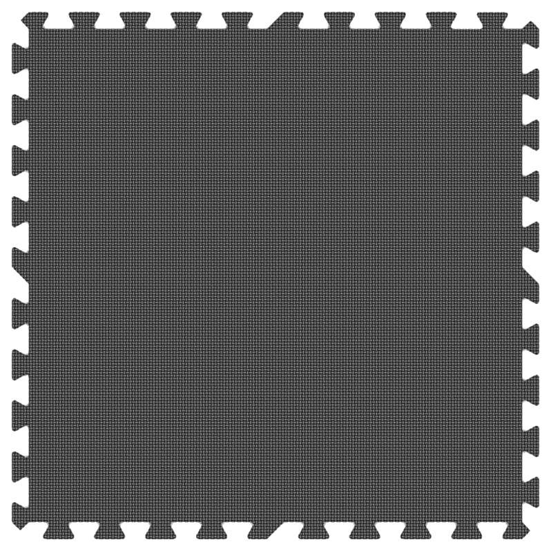 Grey Eva Foam Rubber Interlocking Floor Set W51607