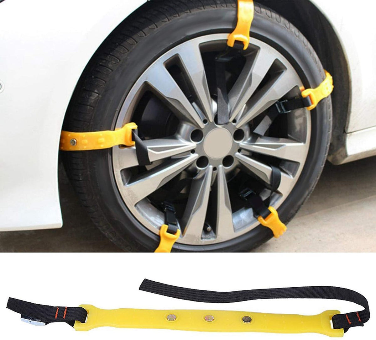 10pcs Universal Tire Anti-Skid Snow Chains for Car Truck SUV M175