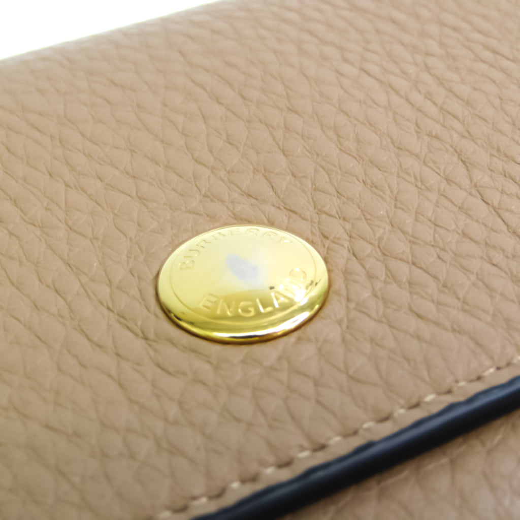 Camel Leather Bi-Fold Wallet F82216