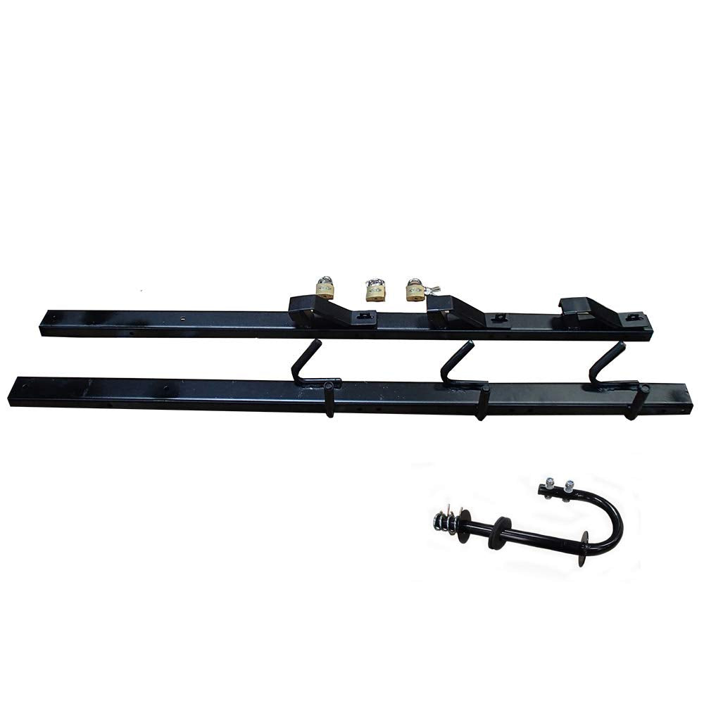 Weedeater Trimmer Racks with Lock for Open Landscape Trailer Pack of 2 U181