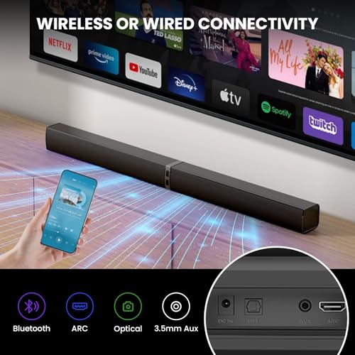 80W Detachable Bluetooth Sound Bar L15686
