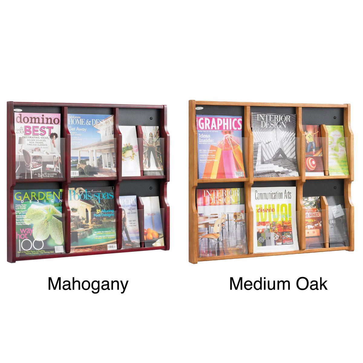 6 Magazine 12 Pamphlet Display T881262