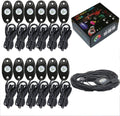 12 Pod RGB LED Rock Lights Kit with Bluetooth Control Waterproof N88156