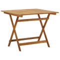 Folding Garden Table Solid Acacia Wood P887