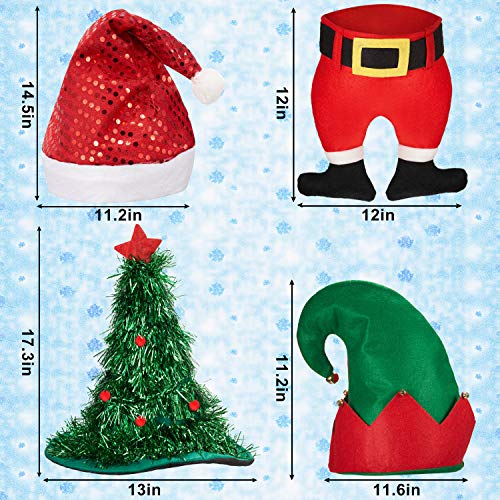 Christmas Santa Hat 6 Pieces C729855