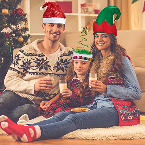 Christmas Santa Hat 6 Pieces C729855