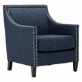 Navy Blue Accent Chair L958