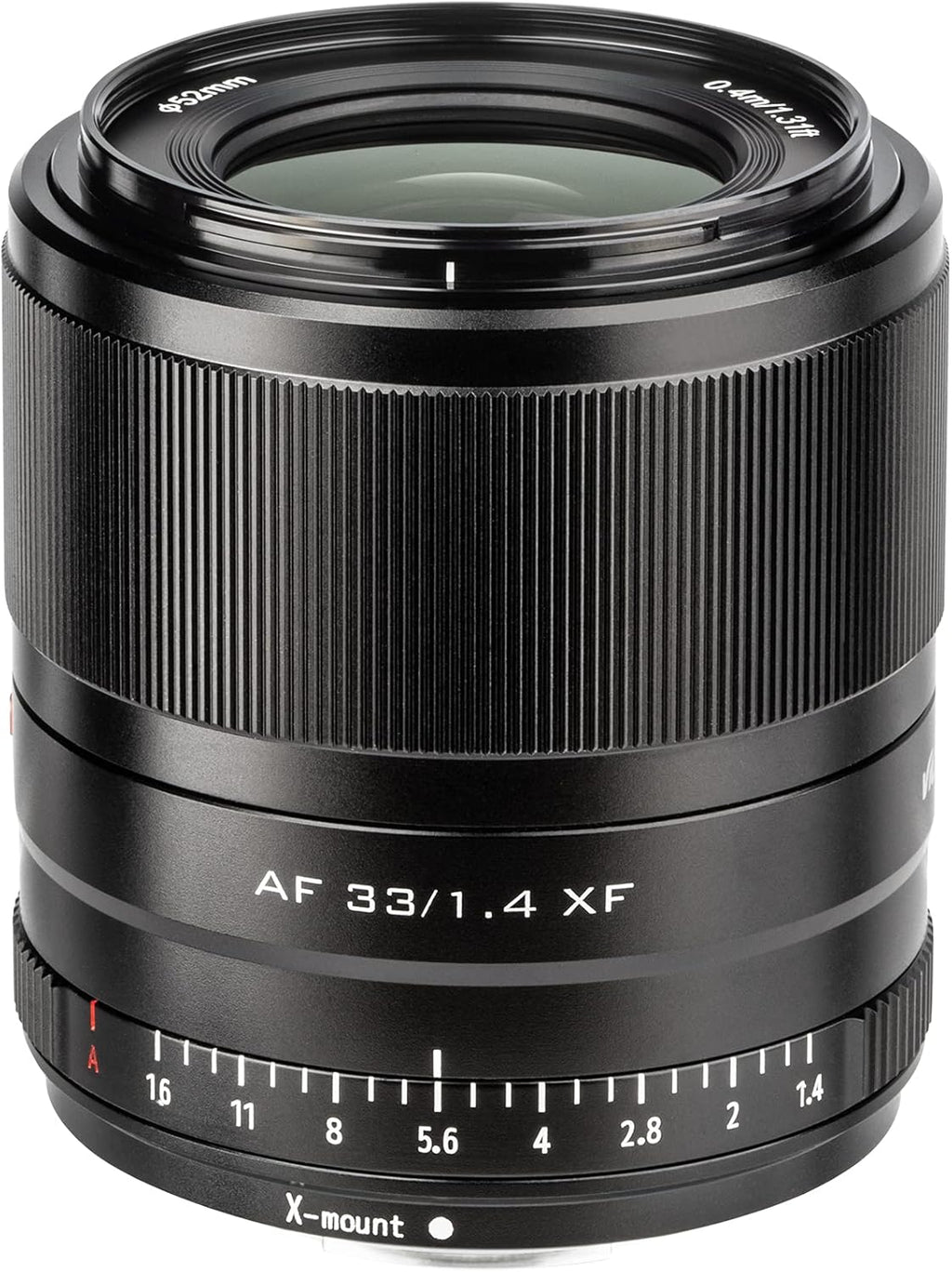 Black 33mm F1.4 Compact Prime Lens for Fujifilm X-Mount Mirrorless Camera D529133