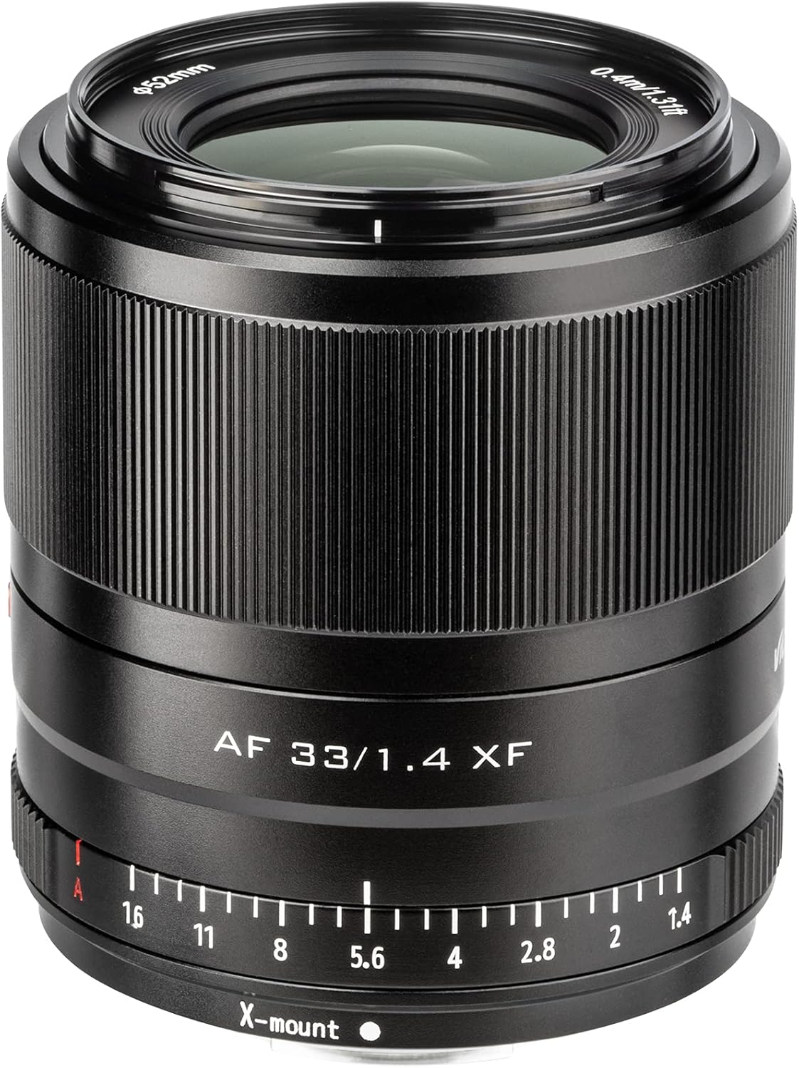 Black 33mm F1.4 Compact Prime Lens for Fujifilm X-Mount Mirrorless Camera D529133