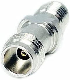 2.4 mm Female to 2.92 mm Female Microwave Adapter, DC to 40 GHz, 50 Ohm, Stainless Steel Body, Pack of 2 O363728