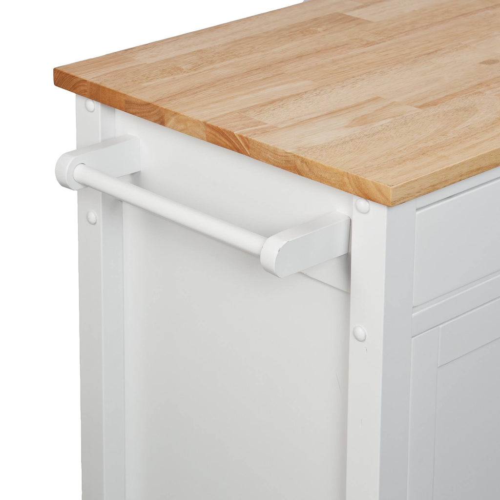 White Kitchen Cart G6449