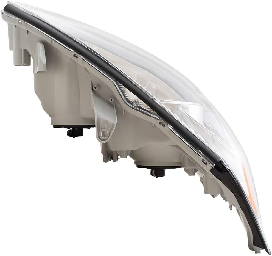 Halogen Headlights Set with Chrome Bezels T7851