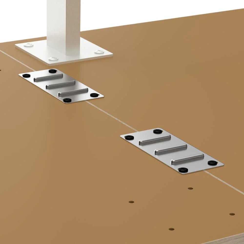 48W x 24D Computer Desk with Metal Legs P109