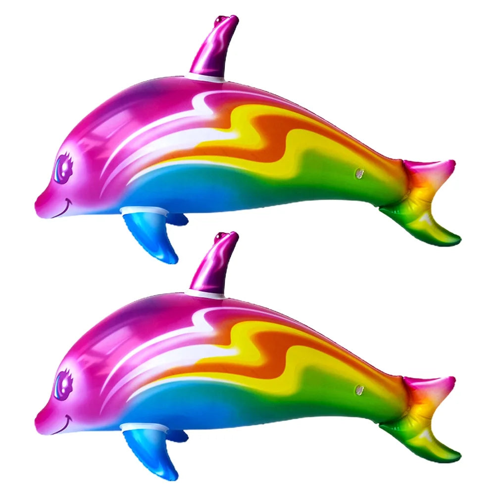2pcs Inflatable Dolphin Toys Y96369