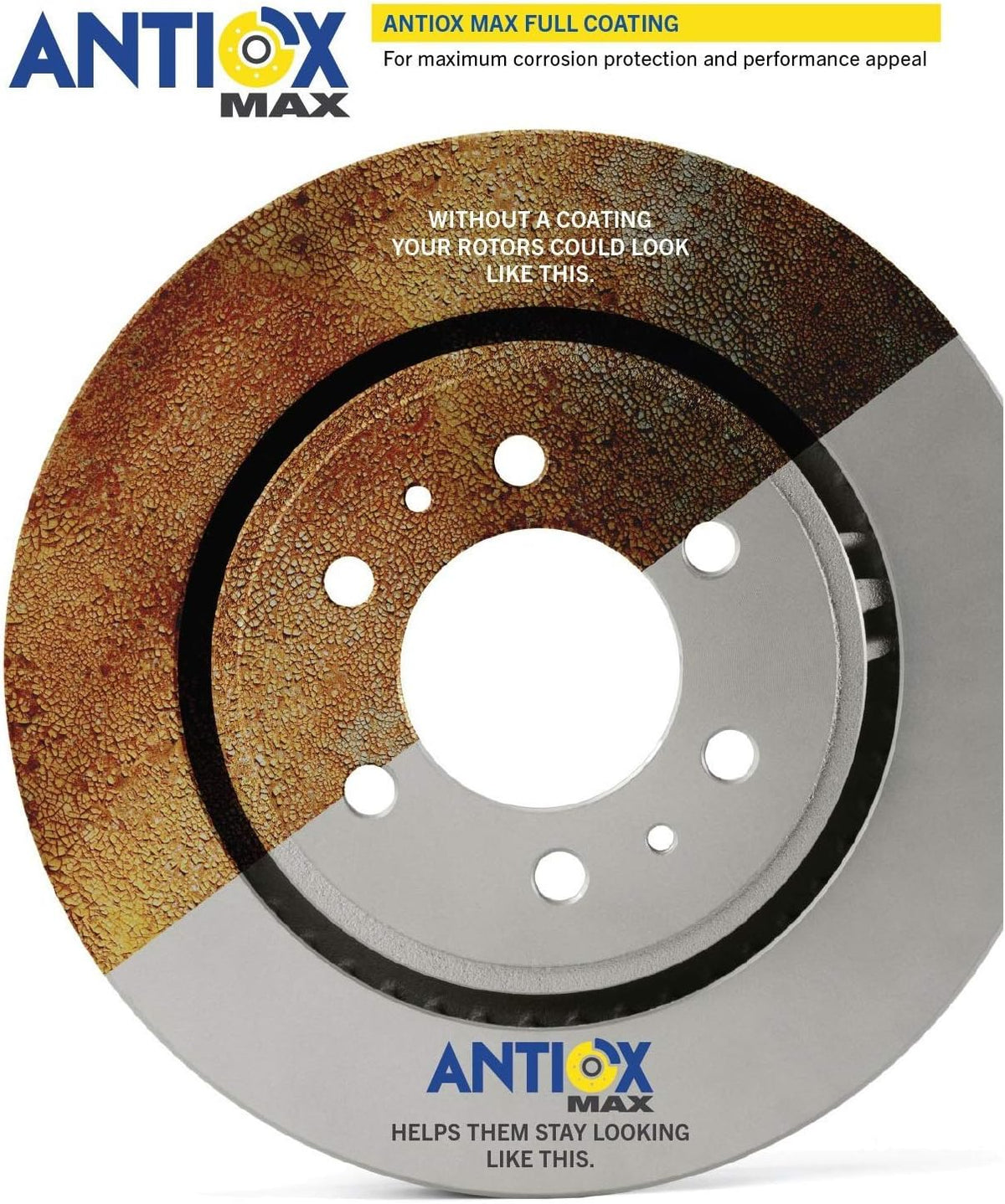 Front Brake Pads and Front Brake Rotor (2 Pack) P8787