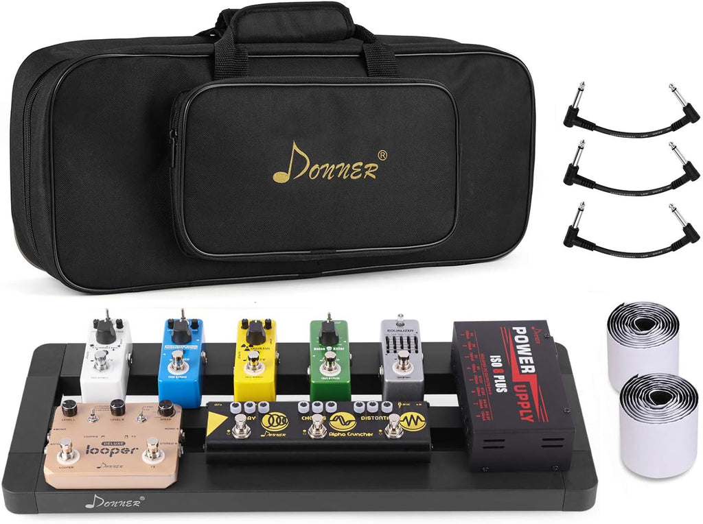 Aluminium Guitar Pedal Board Case with Bag D5867