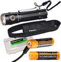 1600 Lumen LED Tactical Flashlight with 2 X 3500mAh Rechargeable Battery W21284